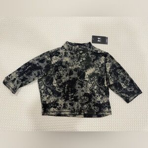 Under Armour Black and Tan Tie-Dye Top- NWT